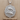 Pisces dual fish pendant, polished silver, product photo