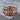 Running Horses Band Ring, rose gold, front product photo on stone