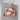 Photo Camera Pendant, rose gold, product photo on pedestal