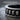Geometric Roller Ring, oxidized, close-up view of faceted roller details