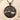 Tree of Life Medallion Pendant, black rhodium, product photo on sand