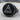 Eye of Providence Signet Ring, black rhodium, angled product photo
