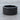Byzantine Cross Ring, black rhodium plated, product photo on wood