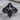 Camino de Santiago Cross Ring, black rhodium plated finish, product photo