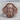 Jesus Christ Face Ring, rose gold plated, product photo