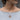 Libra Scales Medallion Pendant, rose gold, worn on model neck