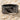Diagonal Ridge Ring in black rhodium plated finish