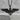 Naval Aviator Wings Pendant, black rhodium, front view on stone surface