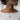 Hermes Caduceus Medallion Pendant, rose gold, worn on model on neck