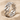 Cuban Chain Link Ring, polished silver, product view