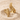 Double Wing Bypass Ring, gold vermeil, studio product photo