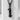 Gothic Numeral Pendant, black rhodium, product view