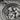 Lily Saint Anthony Medal Pendant, oxidized silver, close-up of relief details
