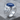 Drakkar Lapis Prow Ring, polished silver, angled profile product photo