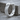 Jormungandr Scale Huggie Earring, polished, angled product view