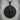 Saint Benedict Cross Pendant, black rhodium plated, product photo