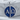 Alpha Omega Letter Pendant, polished silver, front view