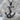 Hebrews 6:19 Rope Anchor Pendant, black rhodium, product photo
