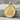 Auspice Maria Monogram Pendant, gold vermeil, product photo
