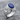 Crescent Star Lapis Ring, polished silver, product photo