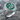 Allah Enamel Relief Ring, polished finish, front three-quarter view