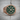 Vegvisir Green Enamel Ring, rose gold, product photo
