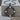 Vegvisir White Stone Pendant, black rhodium, product photo