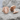 Horseshoe Relief Cufflink, rose gold plated, product photo pair