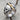 Viking Shield Crossbar Ring in two-tone silver and gold finish product view