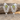 August Peridot Wheat Stud Earring, polished, front view
