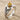 Daffodil Trumpet Leaf Ring, two-tone finish, angled product view