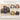 White Topaz Pine Forest Pendant, detail collage