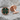 Four Leaf Enamel Cufflink, rose gold plated, pair product photo