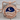 Porthole Night Sea Pendant, rose gold plated product view