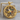 Eastern Star Rose Window Pendant, gold vermeil, product photo
