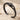 Serpent Coiled Body Bracelet, black rhodium, studio product photo