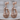Lighthouse Wave Drop Earring, rose gold plated product photo
