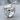 Masonic Trowel Ashlar Ring, polished silver product photo