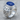 Masonic Lapis Coffered Ring, polished silver, angled studio product photo