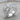 Masonic Interwoven Mosaic Ring, polished silver, angled product photo