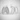 Sternum Keystone Stud Earring, polished silver, studio product view