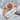 Peony Layered Petal Bracelet, rose gold plated, product photo
