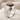 Banded Agate Pillar Ring, polished silver finish product view