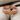 Citrine Fluted Ring, rose gold plated silver, angled studio view