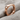 Soft Square Ring, rose gold finish, angled product view