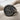 Horseman Coin Signet Ring, black rhodium, angled product view