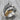 Wolves Nose Touch Ring, two-tone, angled product view