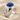 Lapis Clasped Hands Ring, polished silver, product photo
