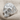 Baroque Skull Ring, polished silver finish product photo