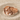 Three Seeds Leaf Ring, rose gold, product photo
